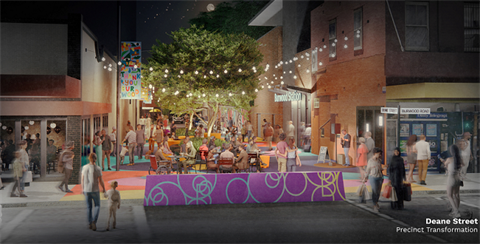 deane-street precinct transformation