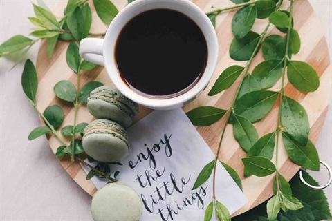 coffee and connect online