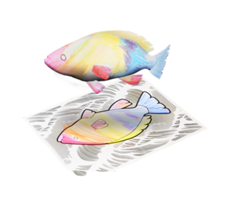 digital fish