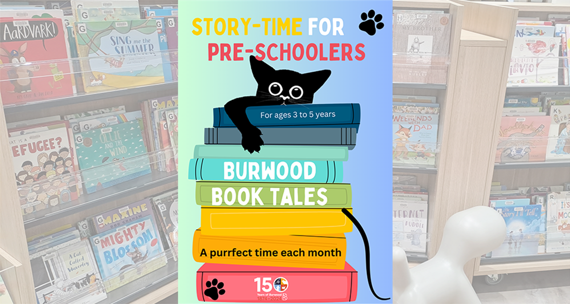 Burwood Book Tales: Story time for Pre-schoolers