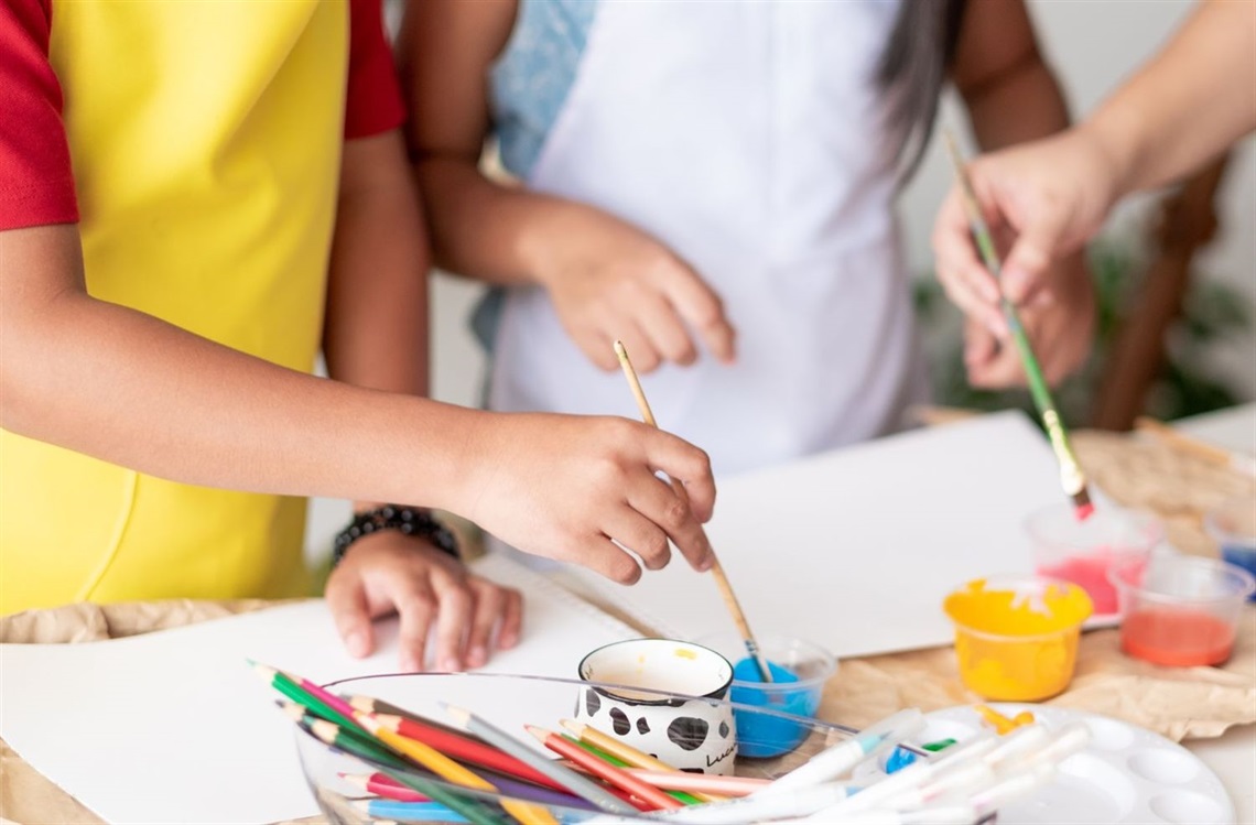 Creative Kids: Collaborative Paint Workshop (ages 9-12 years)