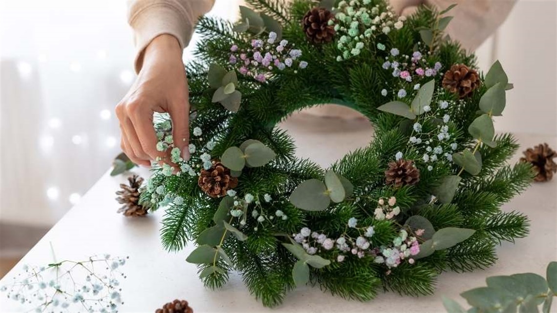 圣诞花环工作坊 Christmas Wreath Making Workshop (Mandarin)