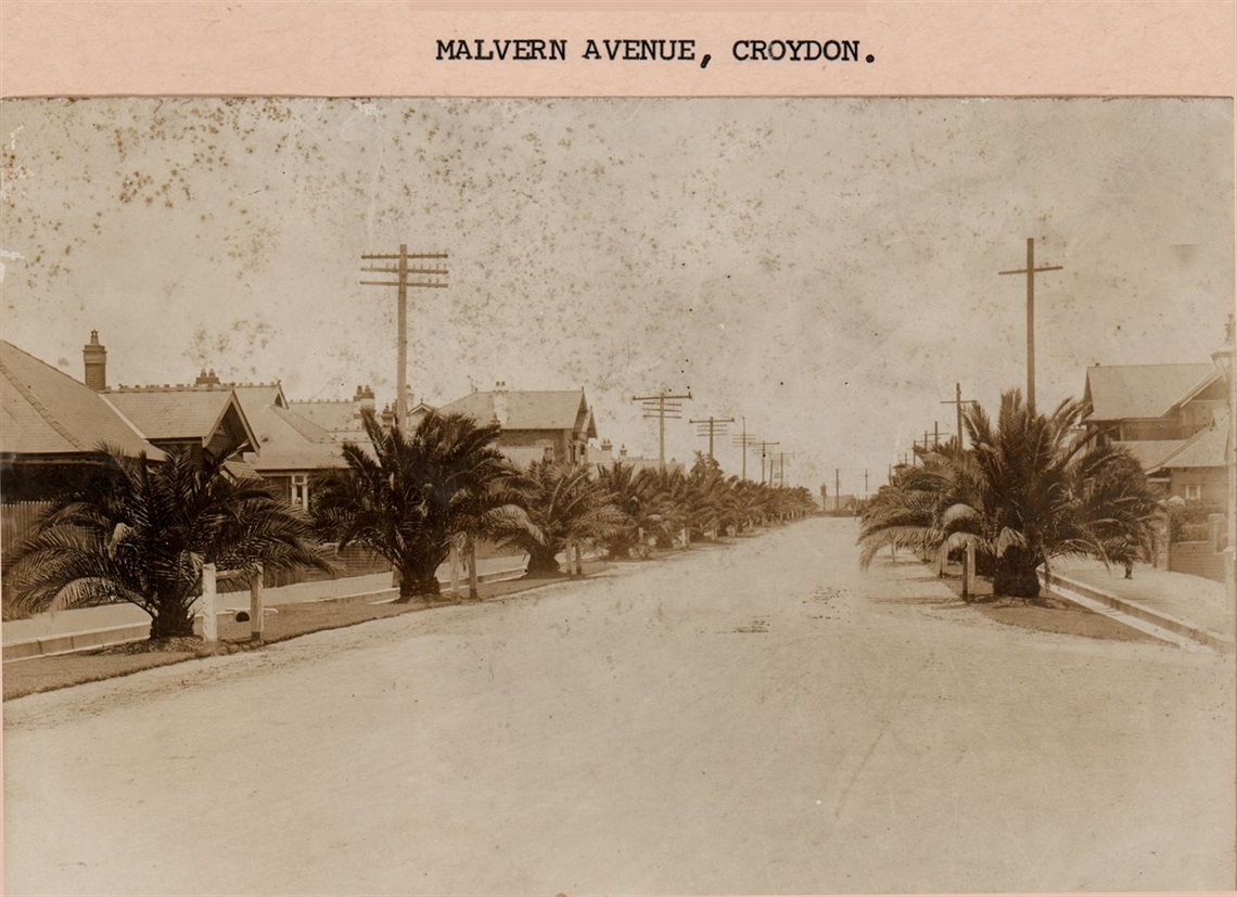 malvern avenue croydon historic photo