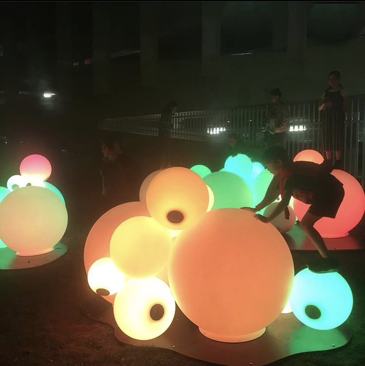 light installation - events