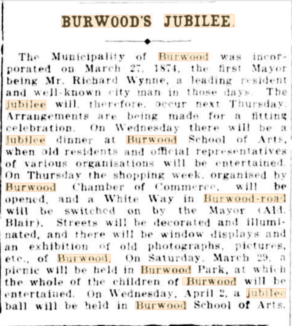Burwood Jubilee Program_1