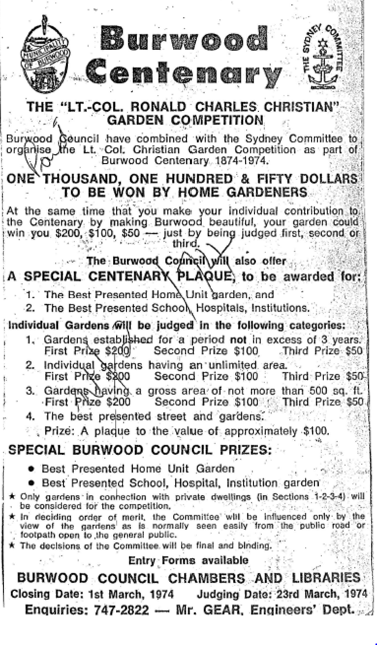 Gardening Competition