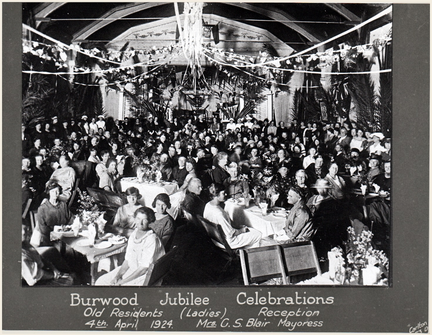 Ladies reception 1924