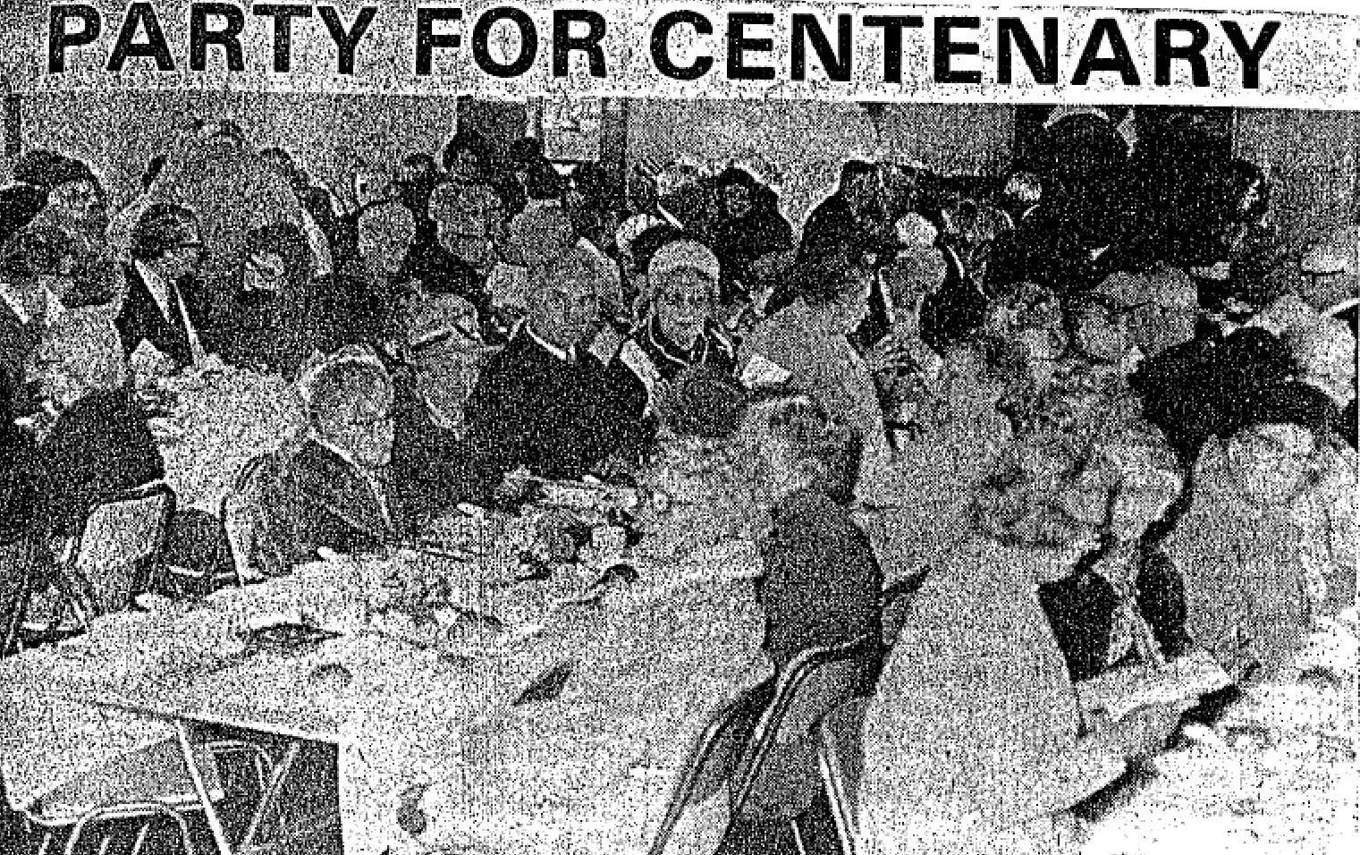 Centenary luncheon