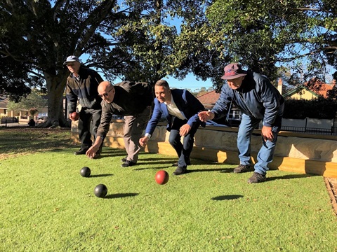 Bocce Court 