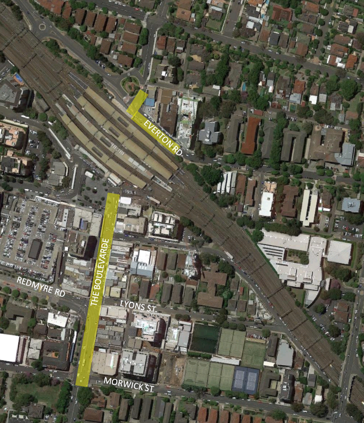 strathfield town centre map